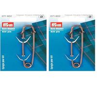 Kiltnadel MS 76mm altmessing (Packung mit 2)