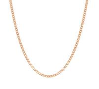 KIM JOHANSON® Edelstahl Damen Halskette *Sina* in Silber, Gold & Roségold | Einreihige Kette | Multi Layer Panzerkette | Wasserfest | Boho Schmuck für Frauen | Verstellbare Länge | Inkl. Schmuckbeutel