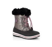 Kimberfeel Winterstiefel "Diana" in Silber - Größe 28 | Kinderstiefel
