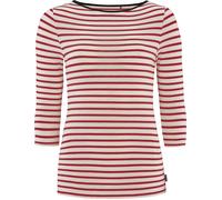 SCHNEIDER SPORTSWEAR Damen Shirt KIMBERLEYW-3/4-SHIRT (3230) 44 off-white/spicyred