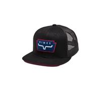 Kimes Ranch Unisex Texola Mütze - High-Profile Western Snapback mit gewebtem Patch, Schwarz, Einheitsgre