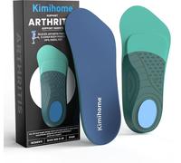 Kimihome Plantarfasziitis-Einlegesohlen für Männer, Fersenschmerzlinderung, Orthesen, 3/4-Länge, Arthritis-Stützeinlagen, lindern Arthritis-Schmerzen, Fersensporn，Herren 8-13, 1 Paar