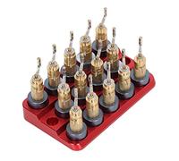 KIMISS 14-teilige Uhr, Hauptfederaufzug mit Basis, Reparaturwerkzeug-Set aus Aluminiumlegierung, Hauptfeder-Wartungswerkzeug für Uhrmacher