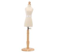 KIMISS Schaufensterpuppe, Schaufensterpuppenkörper, Weibliche Schneiderpuppe aus Buchenholz, Professionelle Schneiderpuppe aus Buchenholz, mit Holzsockel für die Präsentation von