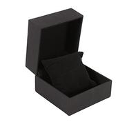 KIMISS Uhrenbox Single Uhrengehäuse, PU Lederuhr Reisekoffer mit abnehmbarem Kissen, Schmuck Aufbewahrungskoffer Organizer Portable Square Watch Box Armband Halter für Uhren