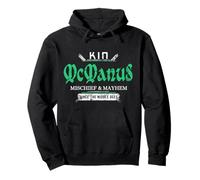 Kin McManus Unfug und Chaos seit dem Mittelalter Pullover Hoodie