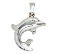 Kinder Anhänger Delfin 925 Sterling Silber Delfinanhänger Kinderanhänger