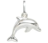 SIGO Kinder Anhänger Delfin 925 Sterling Silber Delfinanhänger Kinderanhänger 15669