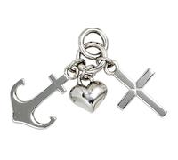 Kinder Anhänger Glaube Liebe Hoffnung 925 Sterling Silber Kinderanhänger