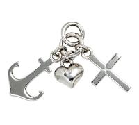 Kinder Anhänger Glaube Liebe Hoffnung 925 Sterling Silber Kinderanhänger