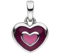 Kinder Anhänger Herz 925 Sterling Silber Herzanhänger Kinderanhänger