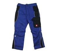 Kinder Arbeitshose Bundhose e.s. Active Engelbert Strauss Kornblau/schwarz Gr. 122/128