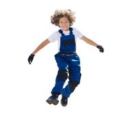 Kinder Arbeitshose Latzhose Engelbert Strauss Marine schwarz Gr. 98/104