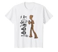 Kinder Avengers Infinity War I Am Teenage Groot T-Shirt