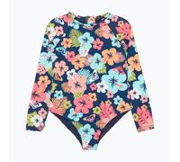Kinder Badeanzug ROXY Morning Flower Onesie mood indigo morning flowers