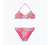 Kinder-Badeanzug zweiteilig ROXY Aquarella Tri Bralette Set sangria sunset