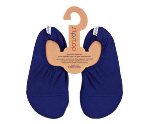 Kinder-Badeschuhe Slipstop - navy blau Größe: 27/29