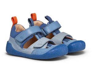 Kinder-Barfußsandalen Affenzahn - Prewalker Sandale Leder Freely Elephant Größe: 20