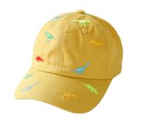 Kinder Baseball Cap für Jungen Mädchen Dinosaurier Stickerei Verstellbar Sport Baumwolle Kappe Sonnenhut UV Schutz Basecap Sommer Herbst Kinder Schirmmütze Golf Cap für 2-6 Jahren Baby Jungen Mädchen