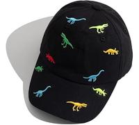 Kinder Baseball Cap für Jungen Mädchen Dinosaurier Stickerei Verstellbar Sport Baumwolle Kappe Sonnenhut UV Schutz Basecap Sommer Herbst Kinder Schirmmütze Golf Cap für 2-6 Jahren Baby Jungen Mädchen