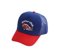 Kinder Baseballmütze,Niedliche Auto-Muster Baseball Kappe Sonnenhut,Jungen & Mädchen Im Freien Sonne Einstellbar Entenzungenmütze,Atmungsaktiv Mützen für 2-8 Jahre