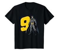 Kinder Batman Super Hero 9th Birthday T-Shirt