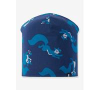 Kinder Beanie-Mütze TANSSI Reima, wendbar blau Gr. 52 cm