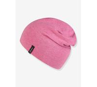 Sterntaler OCS Beanie Melange - Mädchen Baby Mütze aus Melange-Singlejersey (Bio) - weiche Kopfbedeckung mit Zwei Tragevarianten - lässige Übergangsmütze für Babys & Kinder - pink Melange, Gr. 53