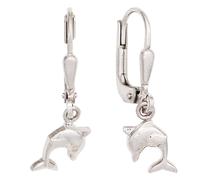 Kinder Boutons Delfin 925 Sterling Silber Ohrringe Ohrhänger Kinderohrringe