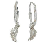 Kinder Boutons Flügel Engelsflügel 925 Silber Ohrringe Ohrhänger Kinderohrringe