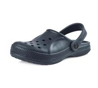 Ladeheid Clogs Kinder Schuhe für Mädchen und Jungen leichte Gartenclogs Gartenschuhe Kinder KL055 (Dunkelblau, 27 EU)