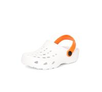 Kinder Clogs LA-CA-06 Weiß/Orange 24/25 24/25 Weiß/Orange