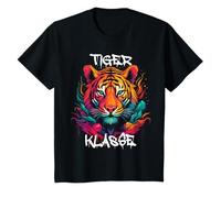 Kinder Cooler Tiger für Tigerklasse Grundschule, Klassentier T-Shirt