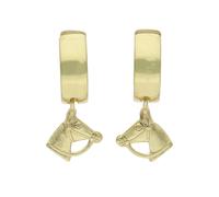 Kinder Creolen Gold 333 Pferd JL30-06-4108 JuwelmaLux