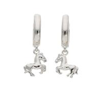 Kinder Creolen Pferd 925 Silber JL10-06-3679 groß