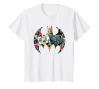 Kinder DC Comics Batman Comic Book Logo Camiseta T-Shirt