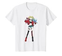 Kinder DC Comics Harley Quinn Standing Pose Camiseta T-Shirt