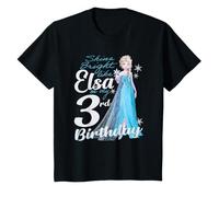 Kinder Disney Frozen Bright Like Elsa 3rd Birthday T-Shirt