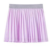 Kinder Faltenrock Mädchen Rock Minirock Mädchenrock Röcke A Linie Lila 140