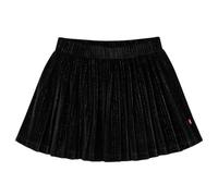 Kinder-Faltenrock mit Lurex Schwarz 116