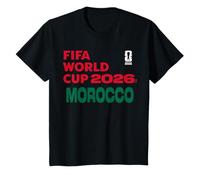 Kinder FIFA World CUP26 Morocco Block Letters T-Shirt