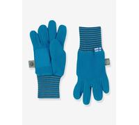 finkid - Fleece-Fingerhandschuhe SORMIKAS in mosaic/green bay Gr.5