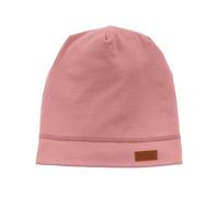 Kinder Fleece Mütze Pink Bio - Walkiddy Cameo Rosa, Nachhaltige GOTS-zertifizierte Baumwolle, Allergikerfreundlich, Umweltfreundlich, Für kalte Tage. 51-53