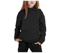 Kinder Fleece Thermoanzug Langarm Pyjama Set Langarm Pyjama Set Mädchen Langarmshirt Gestreift mit Thermohose Nachtwäsche Atmungsaktive Loungewear Sets