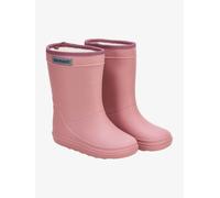 Kinder gefütterte Gummistiefel mit Wollfutter EN FANT - rosa Old rose Größe: 29