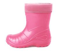 Ladeheid Gummistiefel Kinder federleichte und wasserdichte Eva Thermo Regenstiefel Gummistiefel gefüttert KL050 (Hellrosa, 22 EU)