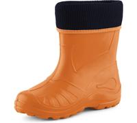 Ladeheid Kinder Mädchen Jungen Federleichte Eva Thermo Gummistiefel Gefüttert KL058 (Orange, 22 EU)