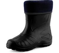 Kinder Gummistiefel Gefüttert KL058 Schwarz 23 23 Schwarz