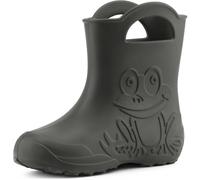 Ladeheid Eva federleichte Kinder Gummistiefel für Jungen und Mädchen Regenschuhe Bequeme und wasserdichte Regenstiefel Kinder LA-CA-01