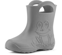 Ladeheid Eva federleichte Kinder Gummistiefel für Jungen und Mädchen Regenschuhe Bequeme und wasserdichte Regenstiefel Kinder LA-CA-01